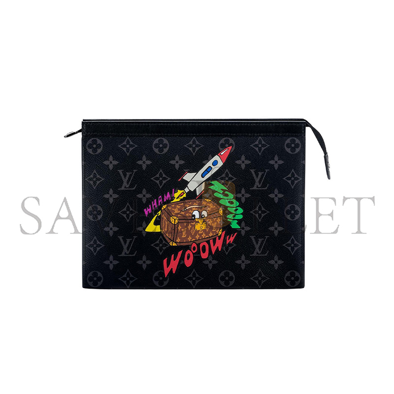 l0*is V*t0n pochette voyage comic trunk monogram eclipse canvas mm m80914 (26*20*5cm)